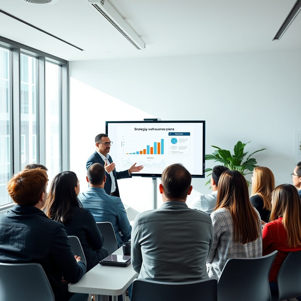 Business strategy session